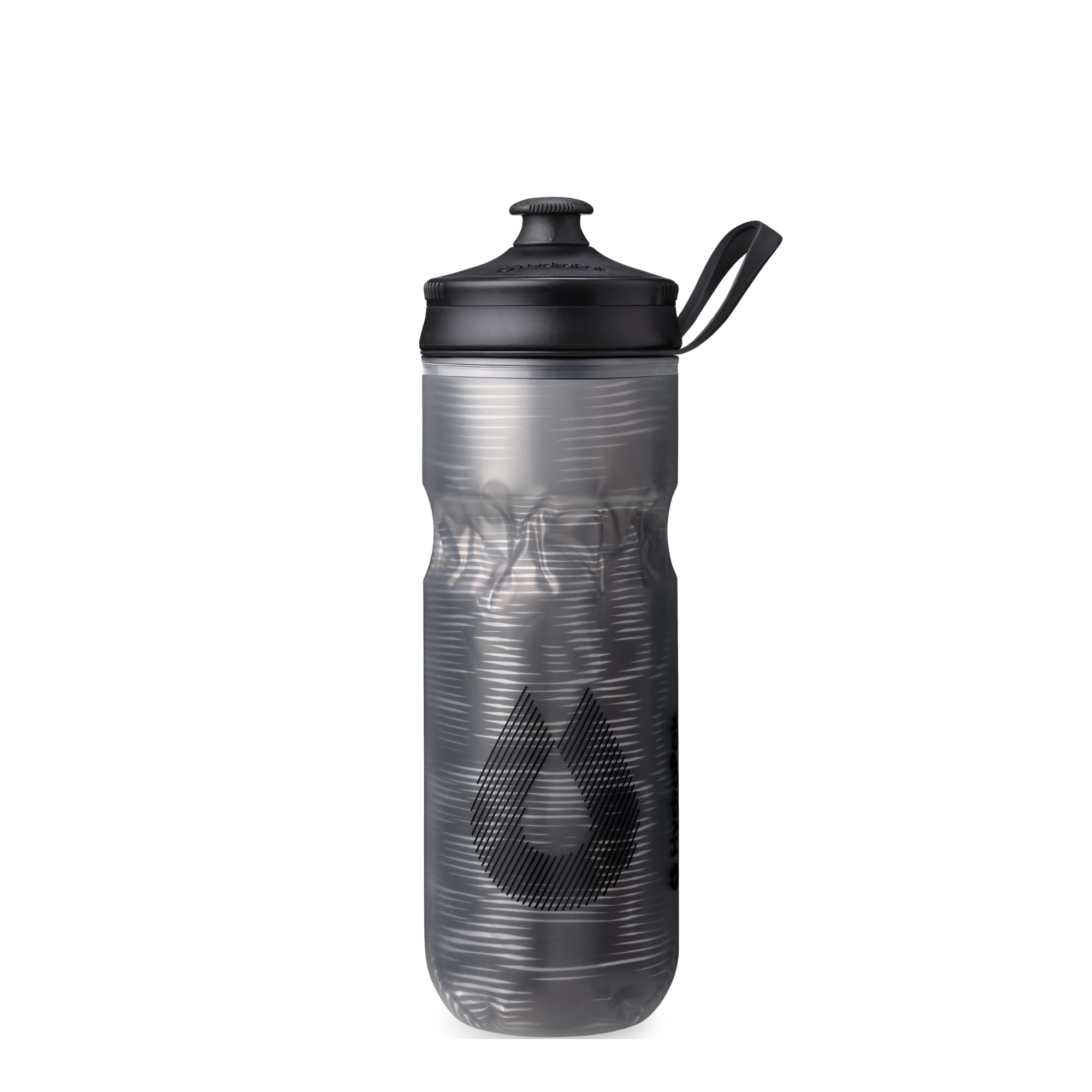 HydraPak | Polar Bottle - Polar Sport Insulated Water Bottle - BPA-Free, Sport & Bike Squeeze Bottle with Handle (Pulse Purple, 600ml / 20oz)