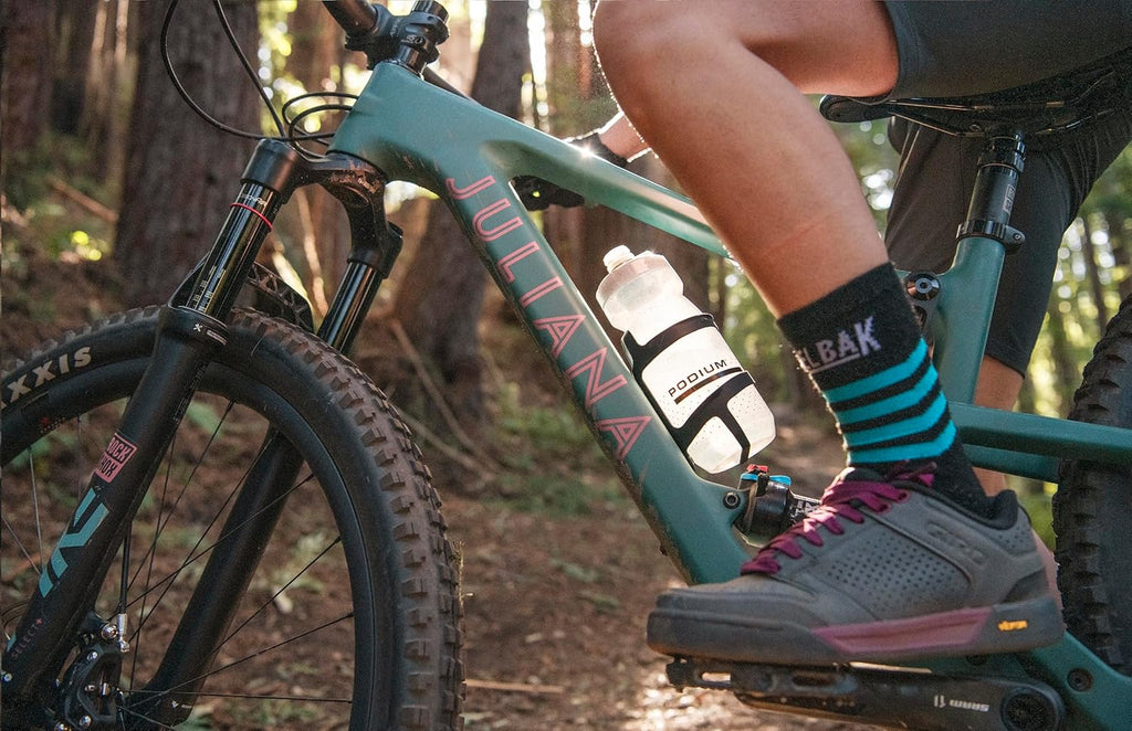 CamelBak Podium Bike Squeeze Water Bottle Navy Blue, 21oz